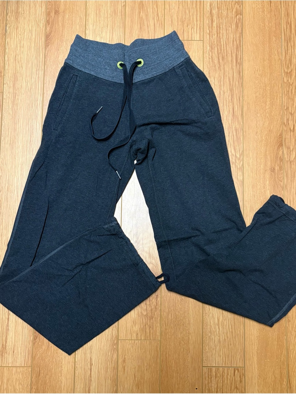 lululemon athletica Straight-Leg Lounge Pants with Grey Waistband